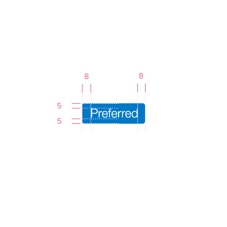 Preferred Tags with redlines